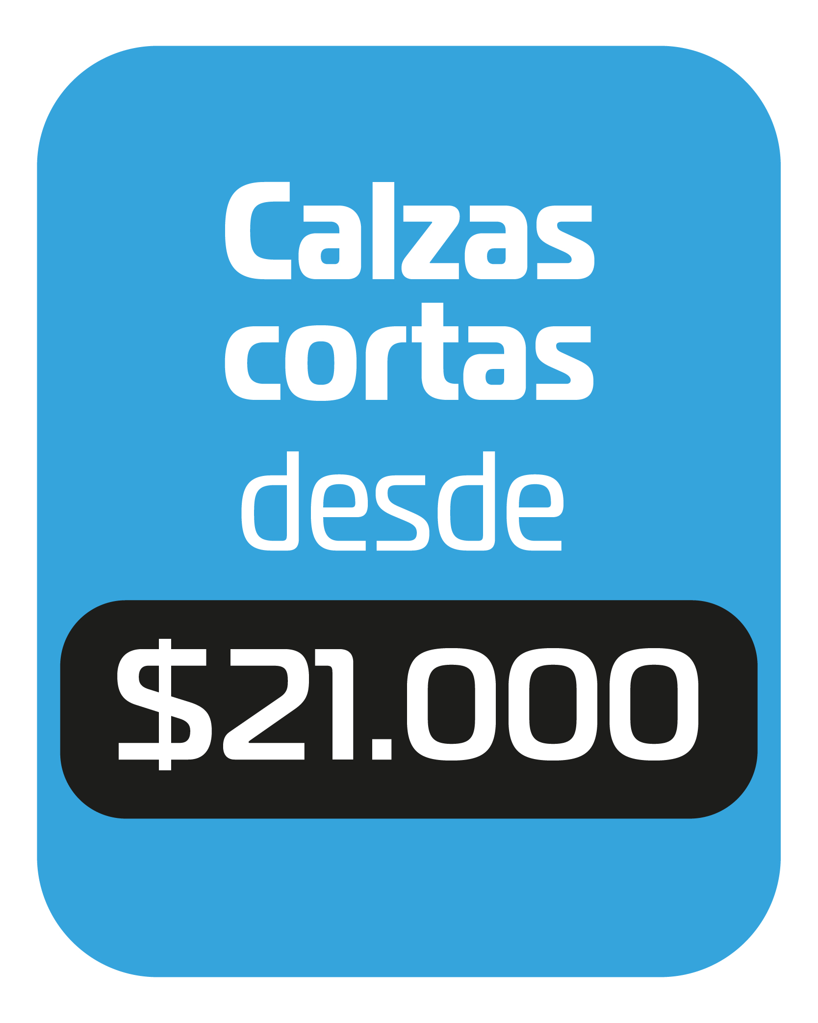 Calzas cortas